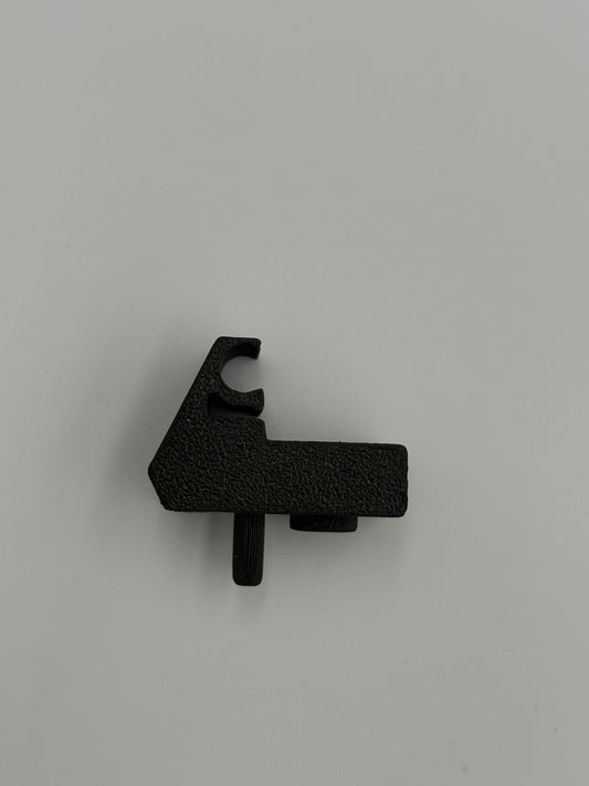 Gancio Supporto Pantina Aletta Parasole per Fiat 500 Dal 2007 3D