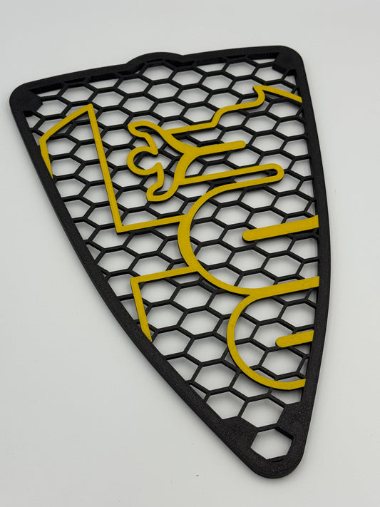 Griglia A Nido D'Ape Alfa Romeo Mito 2008-2015 con biscione stile junior