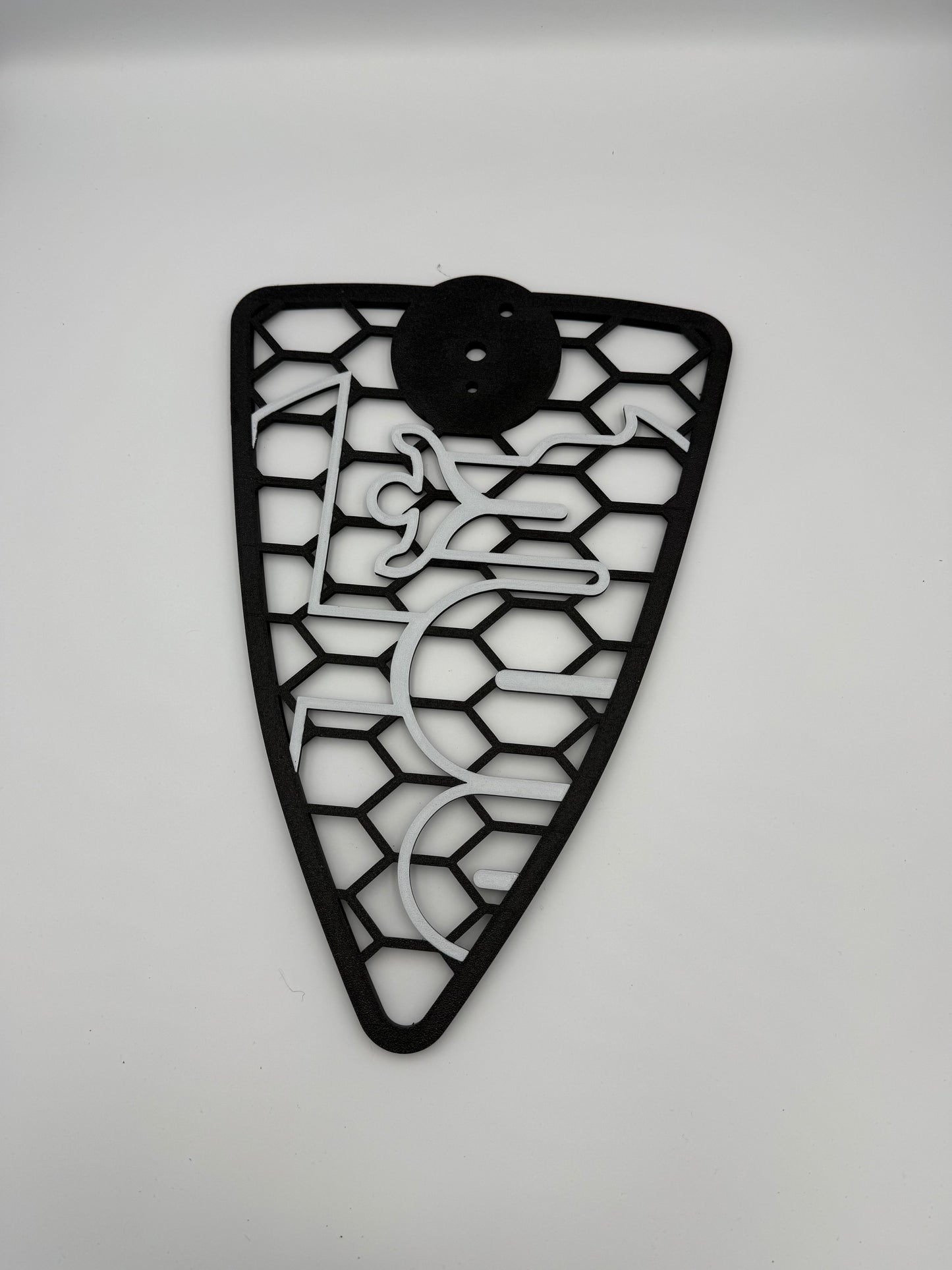 Griglia A Nido D'Ape Alfa Romeo Mito 2008-2015 con biscione stile junior TRAMA LARGA