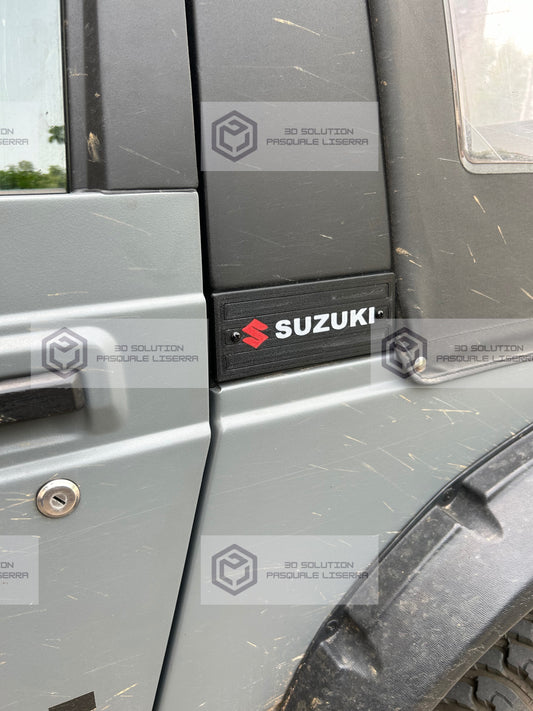 Coppia (2) di modanature laterali arco per Suzuki Samurai