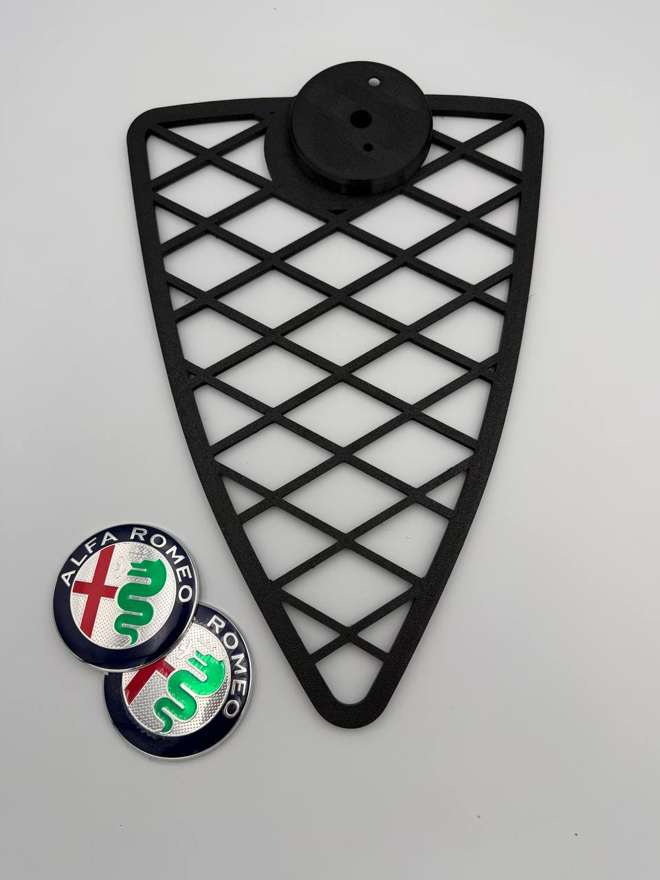 Griglia Scudo A Nido D'Ape Per Alfa Romeo Mito 2008-2015 griglia anteriore con trama rombi