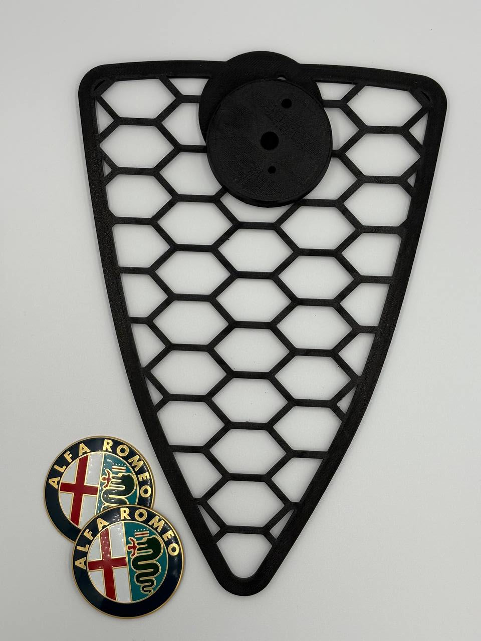 Griglia Scudo A Nido D'Ape Per Alfa Romeo Mito 2008-2015 griglia anteriore a trama larga