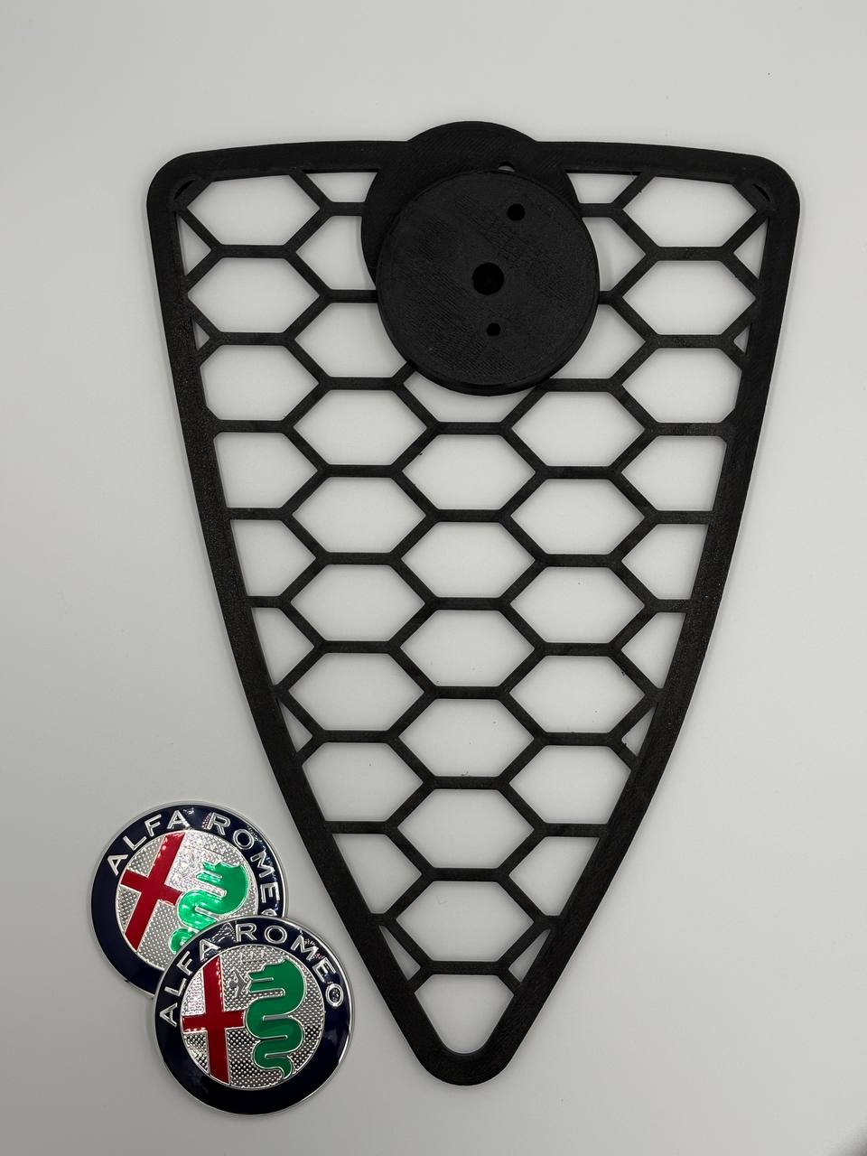 Griglia Scudo A Nido D'Ape Per Alfa Romeo Mito 2008-2015 griglia anteriore a trama larga