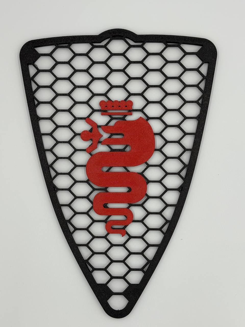 Griglia A Nido D'Ape Alfa Romeo Mito 2008-2015 Con Biscione