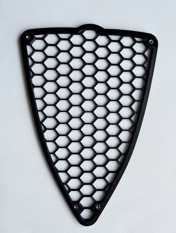 Griglia A Nido D'Ape Alfa Romeo Mito 2008-2015 Con Teschio Punisher