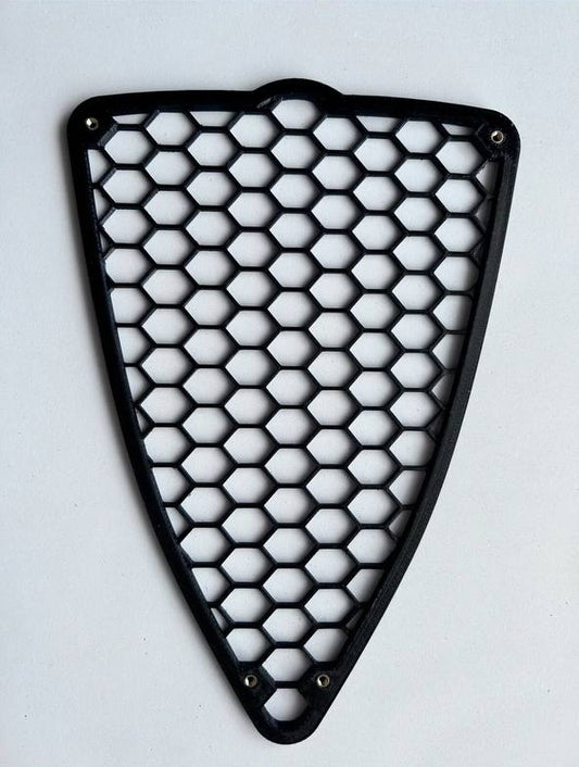 Griglia A Nido D'Ape Alfa Romeo Mito 2008-2015 Con Teschio Punisher