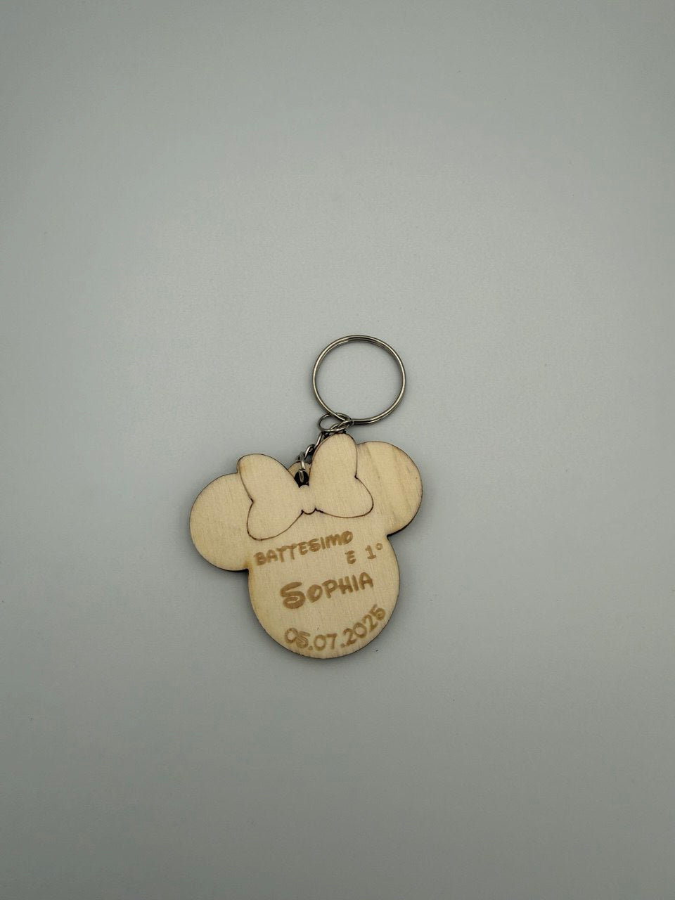 Bomboniera portachiavi Battesimo