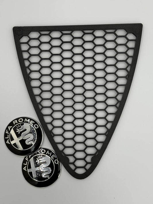 Griglia Anteriore A Nido D'Ape Per Alfa Romeo 147 2ª Serie (2004-2011) Scudo