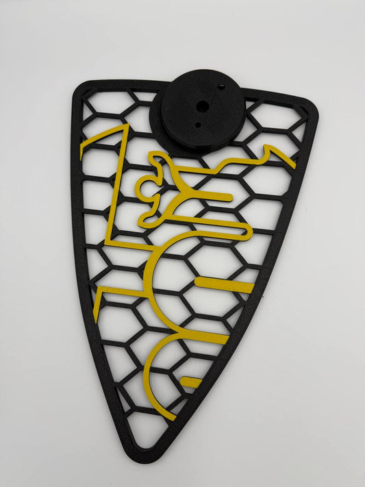 Griglia A Nido D'Ape Alfa Romeo Mito 2008-2015 con biscione stile junior TRAMA LARGA