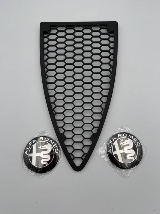 Griglia Anteriore A Nido D'Ape Per Alfa Romeo 147 1ª Serie