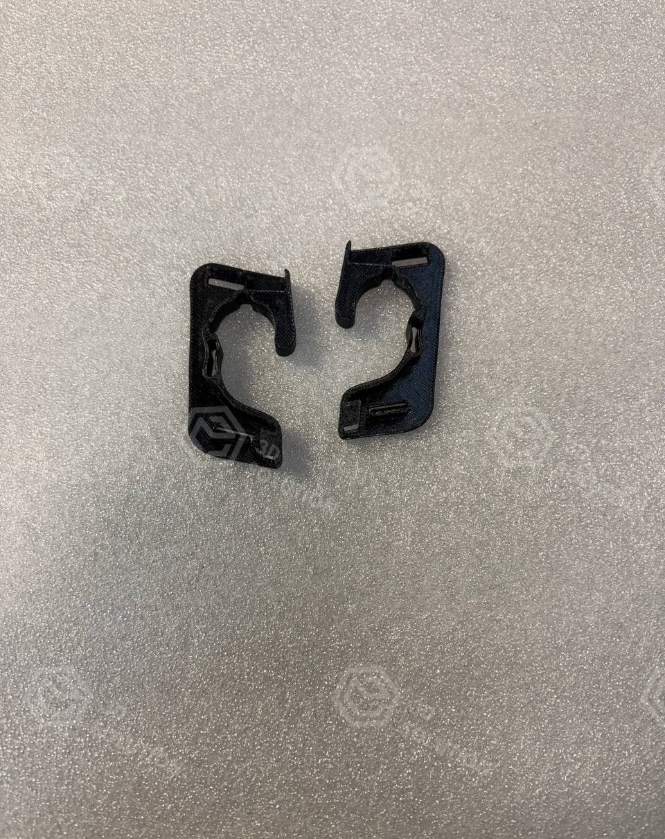 COPPIA 2 GANCI SUPPORTO MENSOLA CAPPELLIERA BAULE BAGAGLIAIO PER FIAT 500X