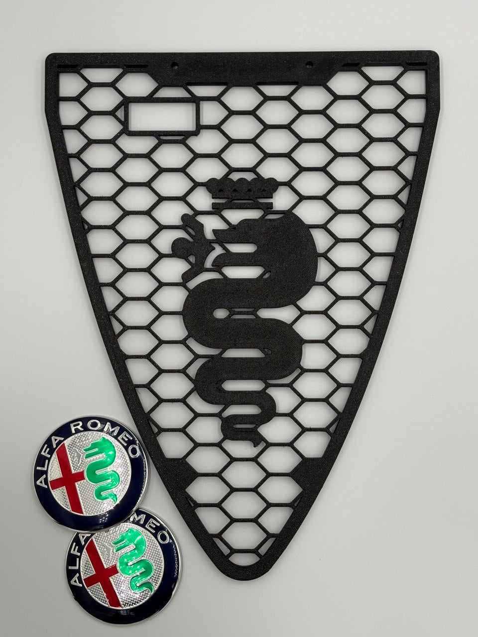 Griglia Scudo Nido D'Ape Alfa Romeo 159 con Biscione