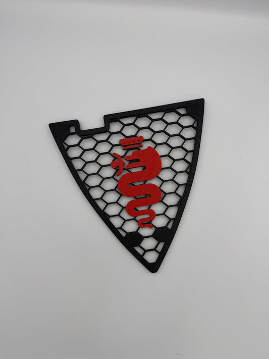 Griglia Scudo Nido D'Ape Alfa Romeo Brera con Biscione