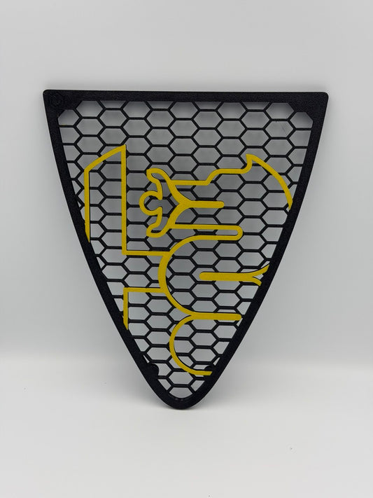 Griglia Anteriore A Nido D'Ape Per Alfa Romeo 147 2ª Serie (2004-2011) con biscione stile junior