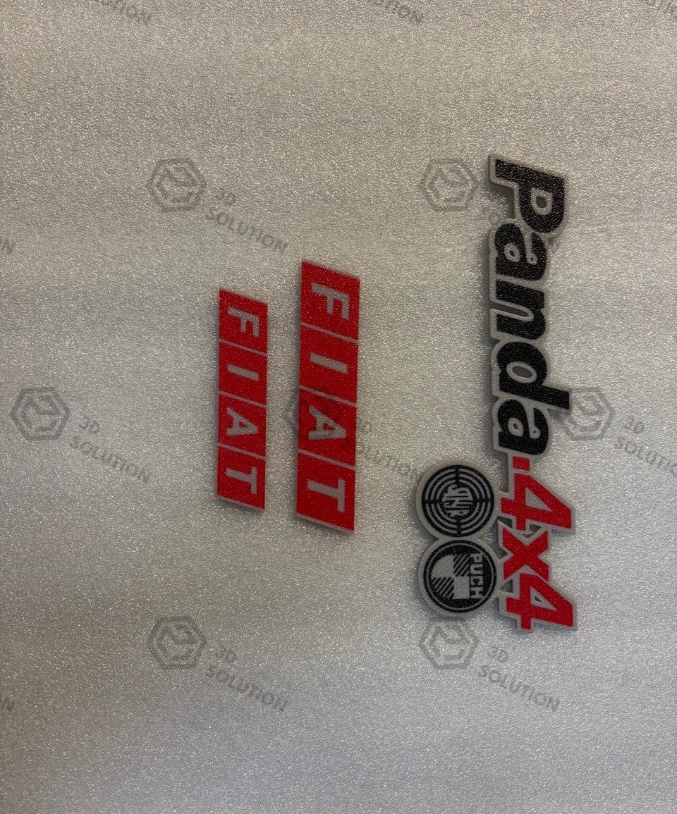Kit Replica Fregi e Loghi per Fiat Panda 4x4