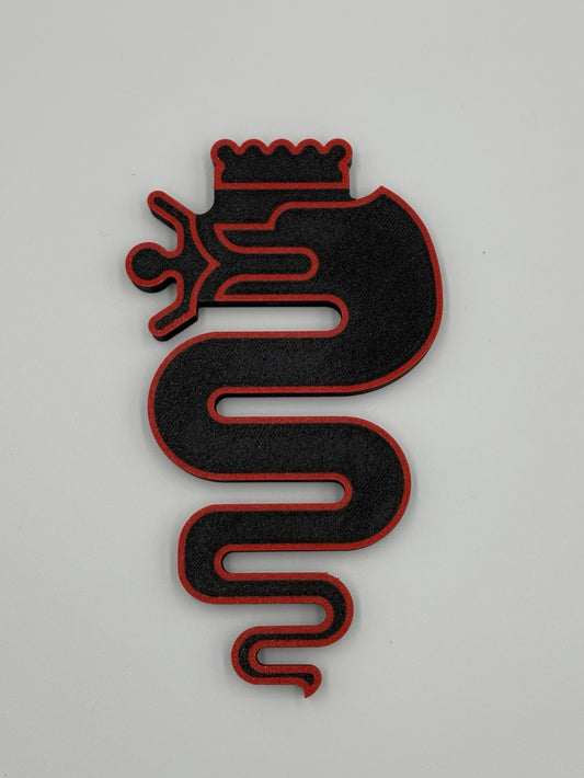 Biscione bordato per Griglia Anteriore da 170 mm