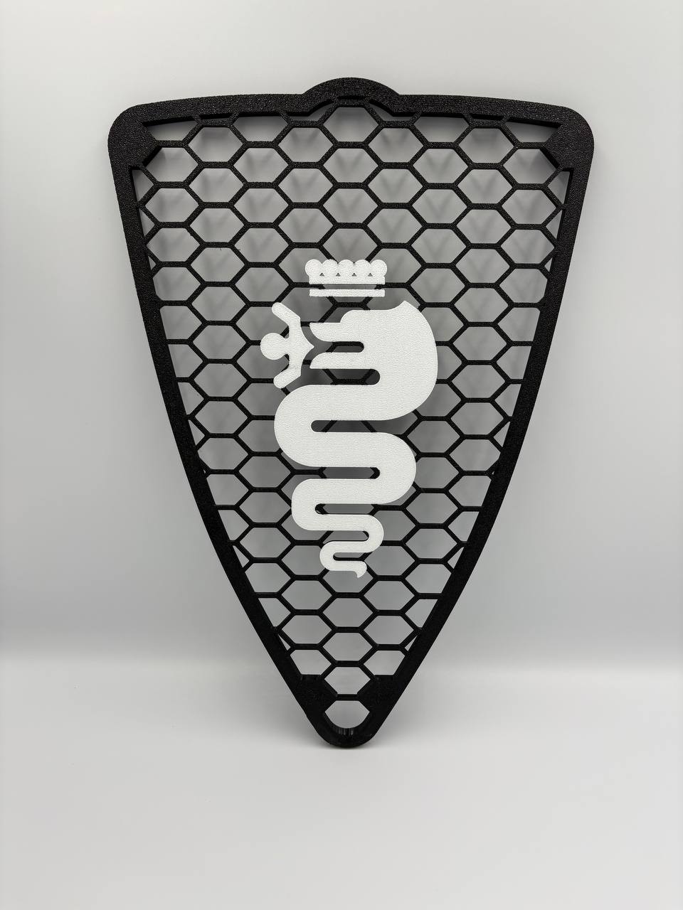 Griglia A Nido D'Ape Alfa Romeo Mito 2008-2015 Con Biscione