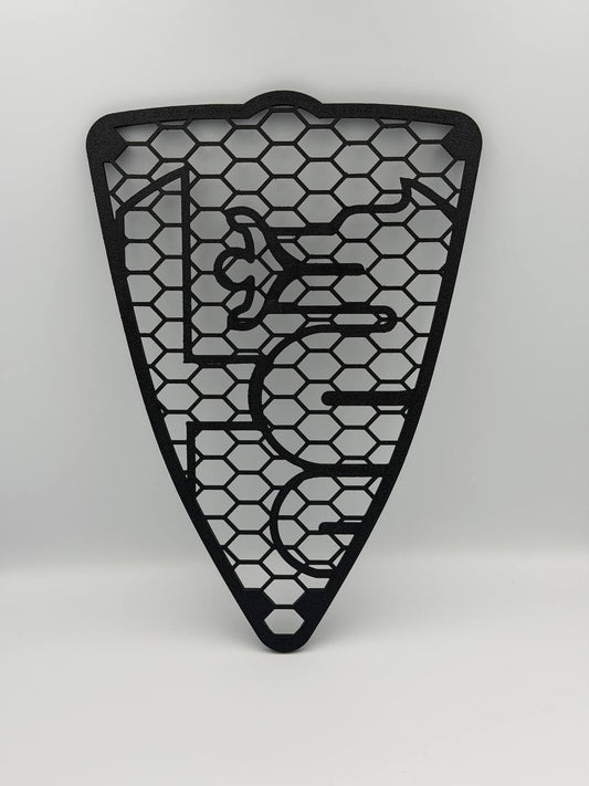 Griglia A Nido D'Ape Alfa Romeo Mito 2008-2015 con biscione stile junior