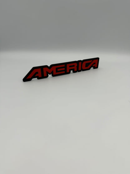 fregi Scritte "America" Nissan Patrol