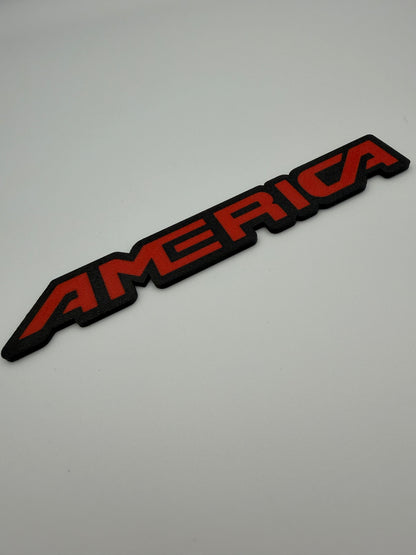 fregi Scritte "America" Nissan Patrol