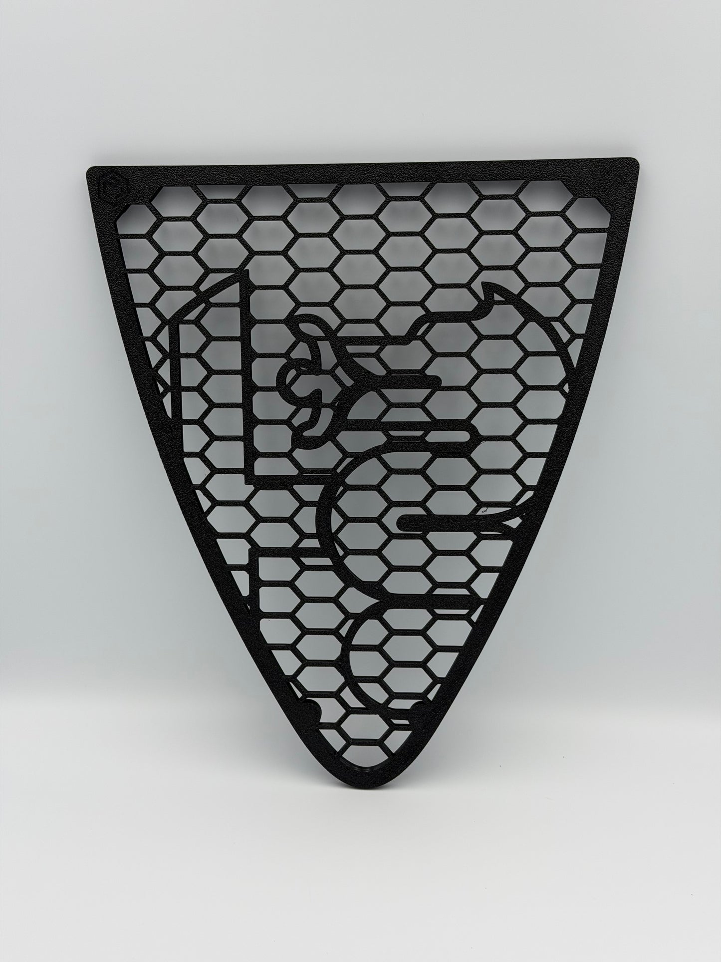 Griglia Anteriore A Nido D'Ape Per Alfa Romeo 147 2ª Serie (2004-2011) con biscione stile junior