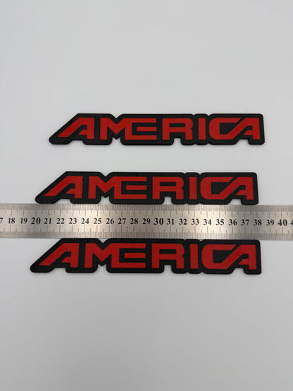 fregi Scritte "America" Nissan Patrol