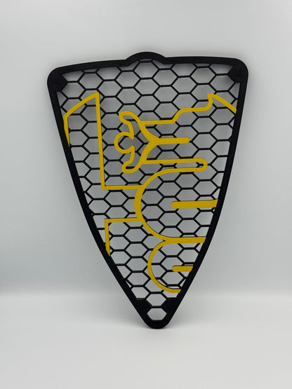 Griglia A Nido D'Ape Alfa Romeo Mito 2008-2015 con biscione stile junior