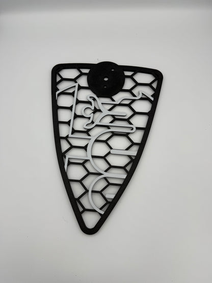 Griglia A Nido D'Ape Alfa Romeo Mito 2008-2015 con biscione stile junior TRAMA LARGA