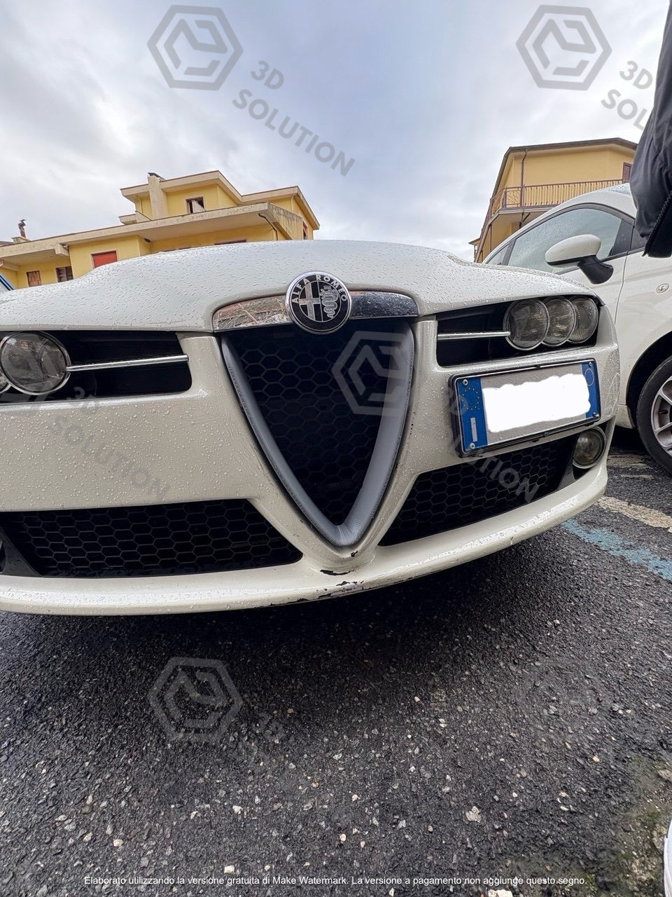 Bordo a V per Griglia a nido d’ape per Alfa Romeo 159