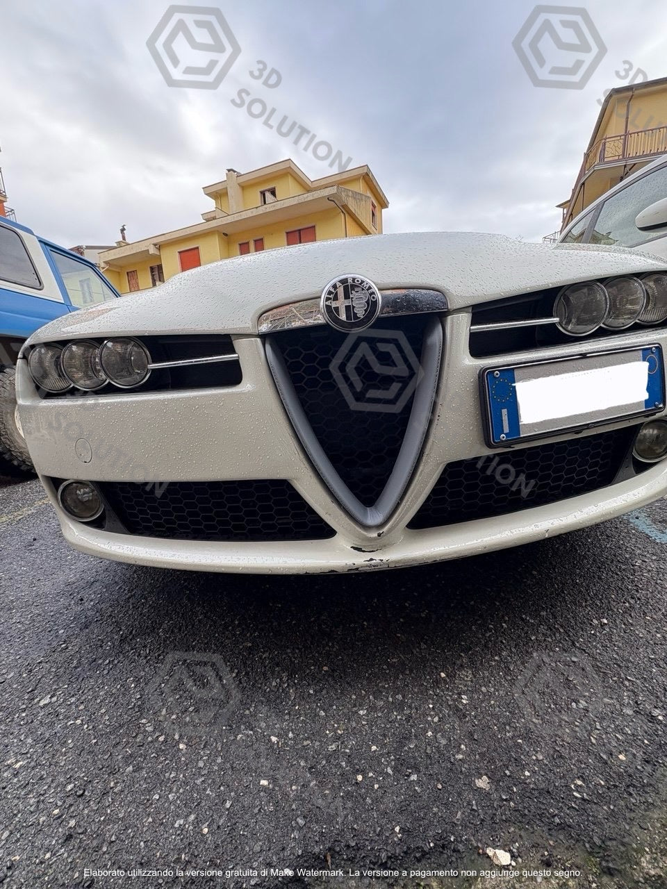 Bordo a V per Griglia a nido d’ape per Alfa Romeo 159