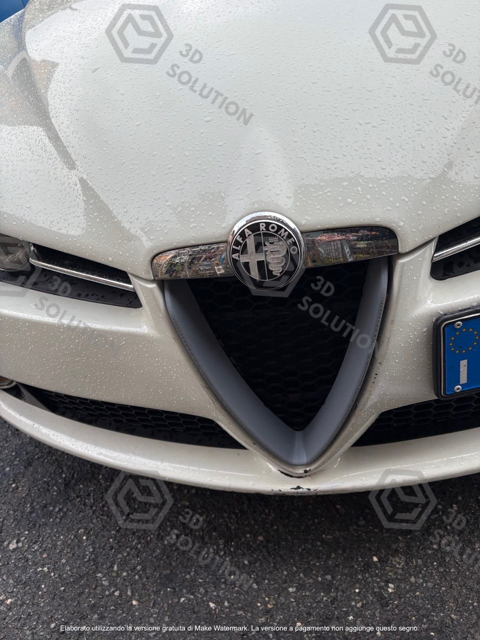 Bordo a V per Griglia a nido d’ape per Alfa Romeo 159
