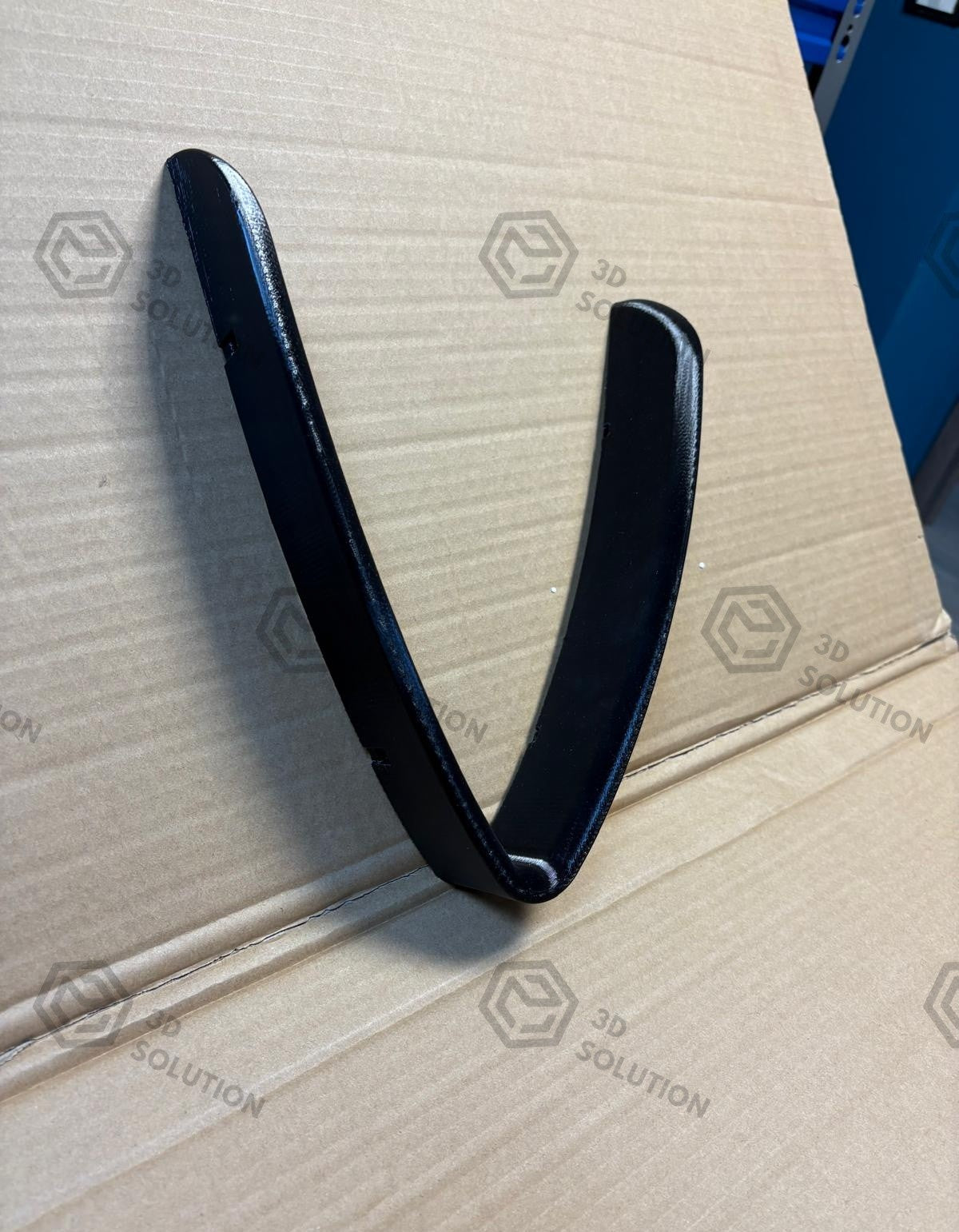 Griglia a nido d'ape con cornice a "V" per Alfa Romeo MiTo (2008-2011)
