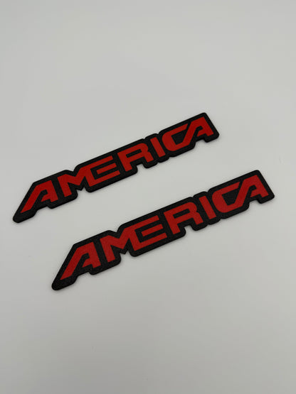 fregi Scritte "America" Nissan Patrol