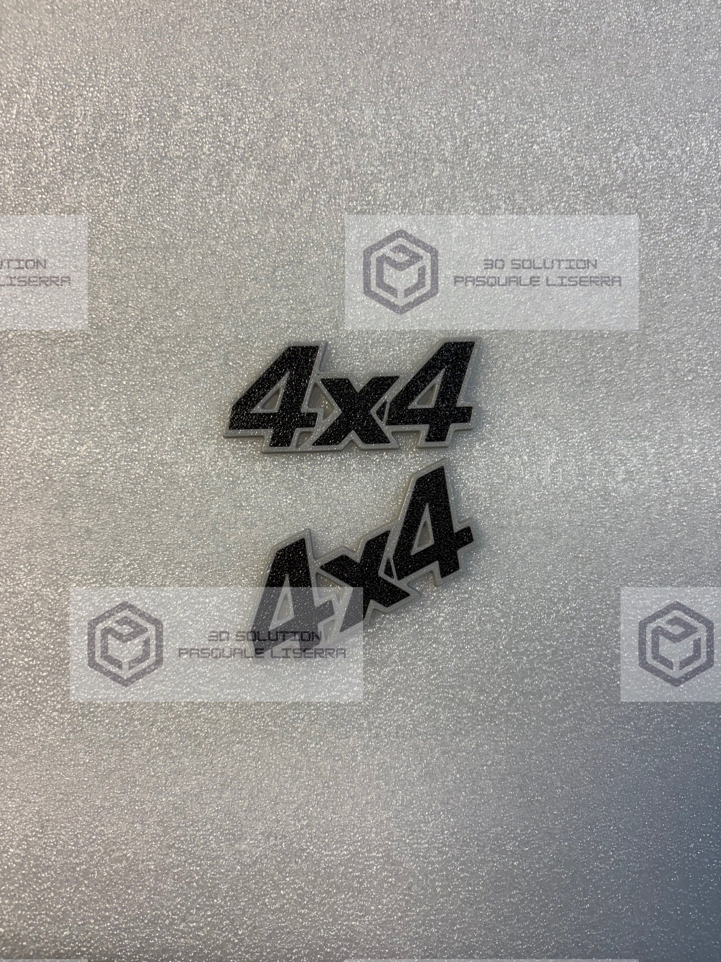 Coppia (2) di scritte "4x4" per Fiat Panda Sisley