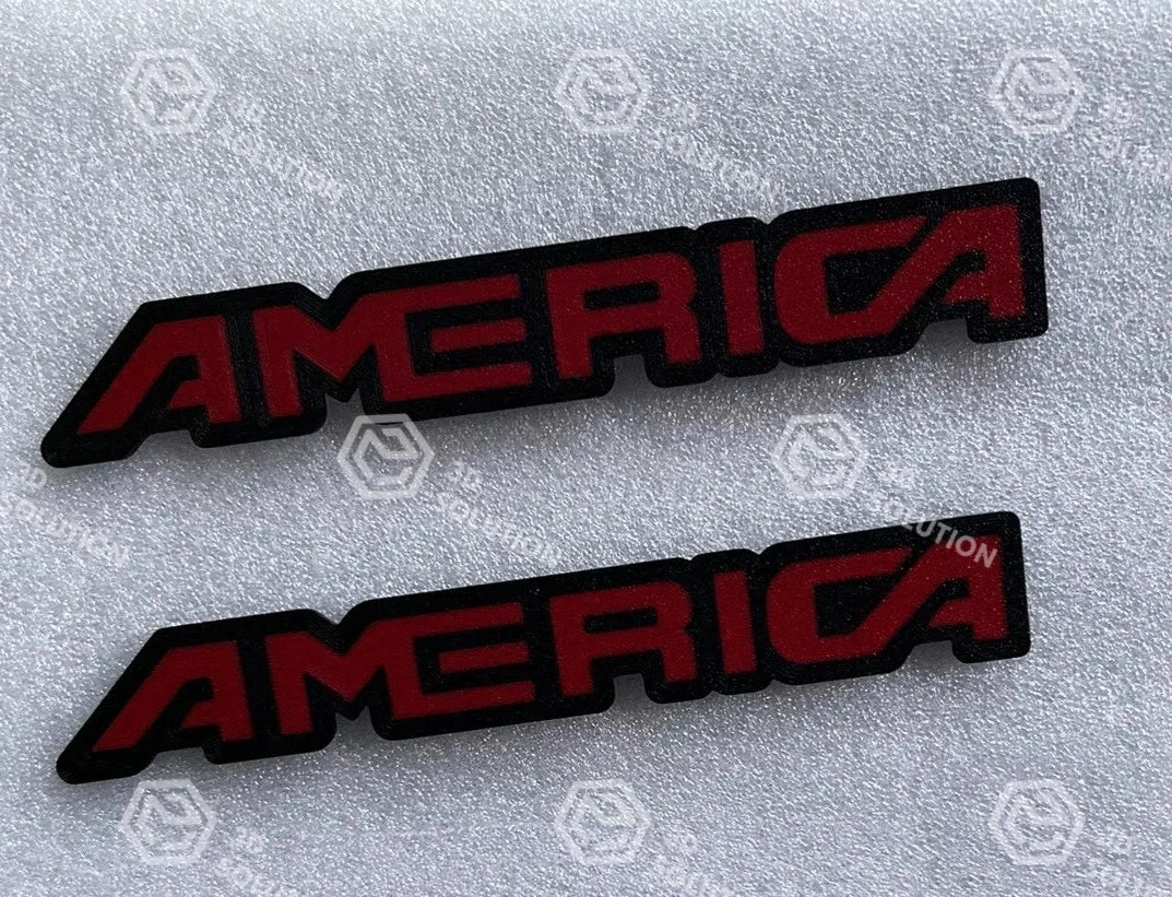 fregi Scritte "America" Nissan Patrol