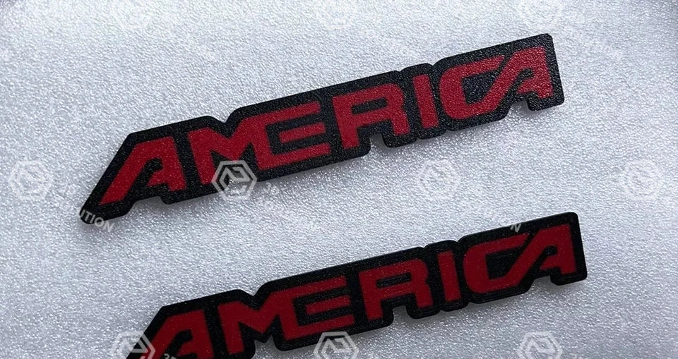 fregi Scritte "America" Nissan Patrol
