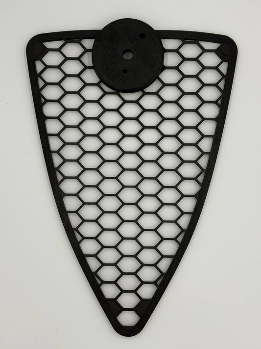 Griglia Scudo anteriore Nido D'Ape Per Alfa Romeo Mito 2008-2015 con inserti filettati