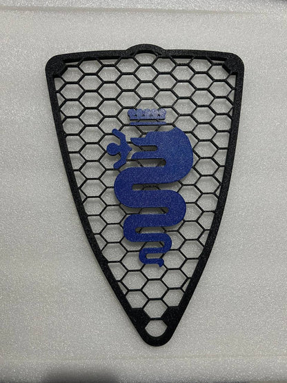 Griglia A Nido D'Ape Alfa Romeo Mito 2008-2015 Con Biscione