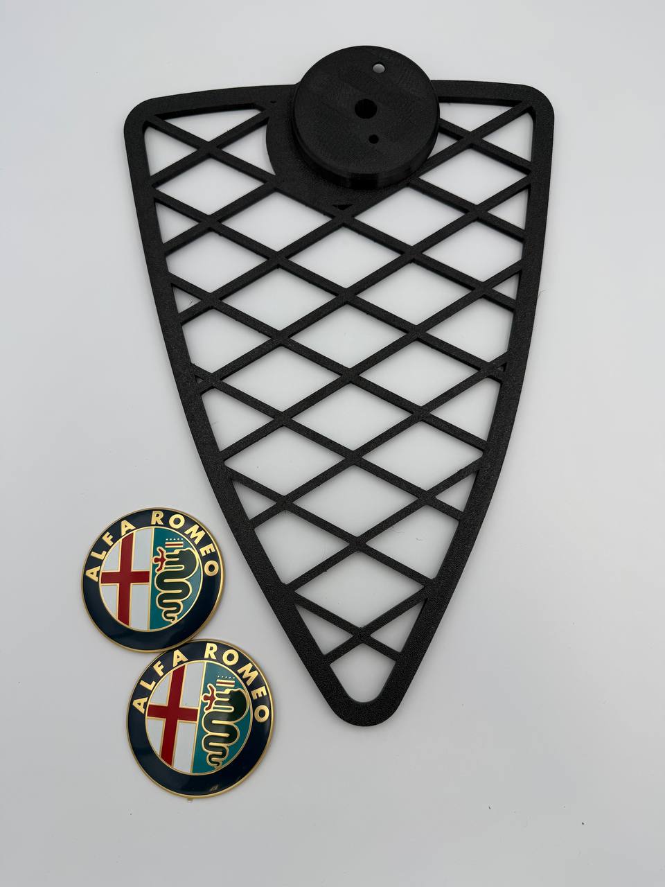 Griglia Scudo A Nido D'Ape Per Alfa Romeo Mito 2008-2015 griglia anteriore con trama rombi