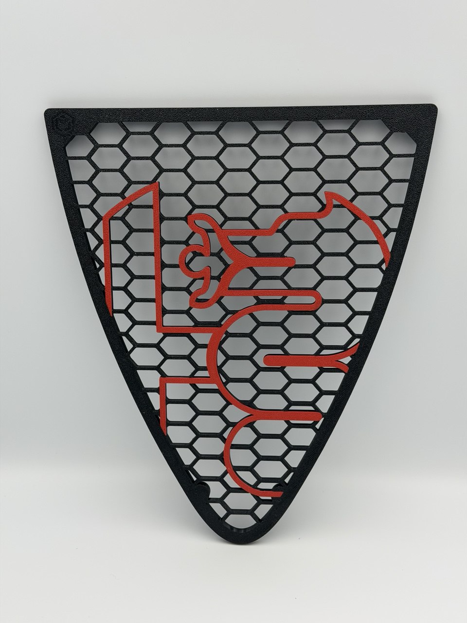 Griglia Anteriore A Nido D'Ape Per Alfa Romeo 147 2ª Serie (2004-2011) con biscione stile junior