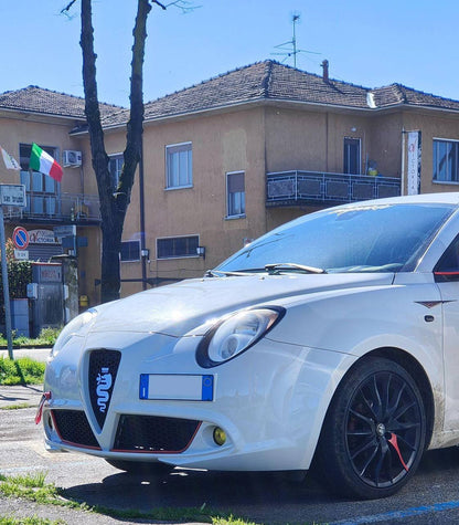 Griglia A Nido D'Ape Alfa Romeo Mito 2008-2015 Con Biscione