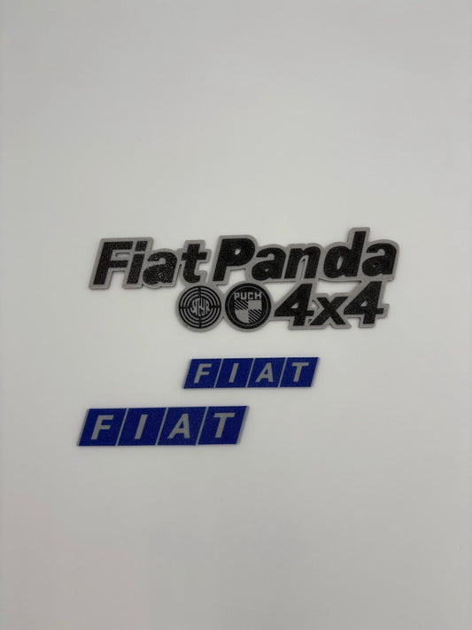 Kit Replica Fregi e Loghi per Fiat Panda 4x4