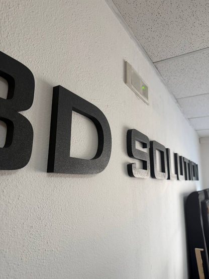Lettere 3D Personalizzate per Insegne e Pareti - Scritte su Misura in Rilievo (5-20cm) con Biadesivo - Nomi e Loghi Aziendali Arredo Casa e Ufficio