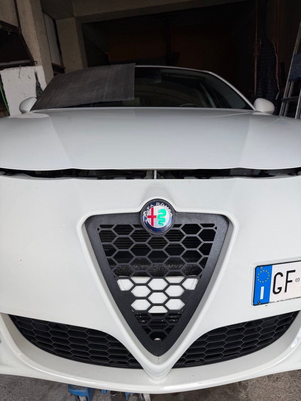 Griglia Scudo anteriore Nido D'Ape Per Alfa Romeo Giulietta