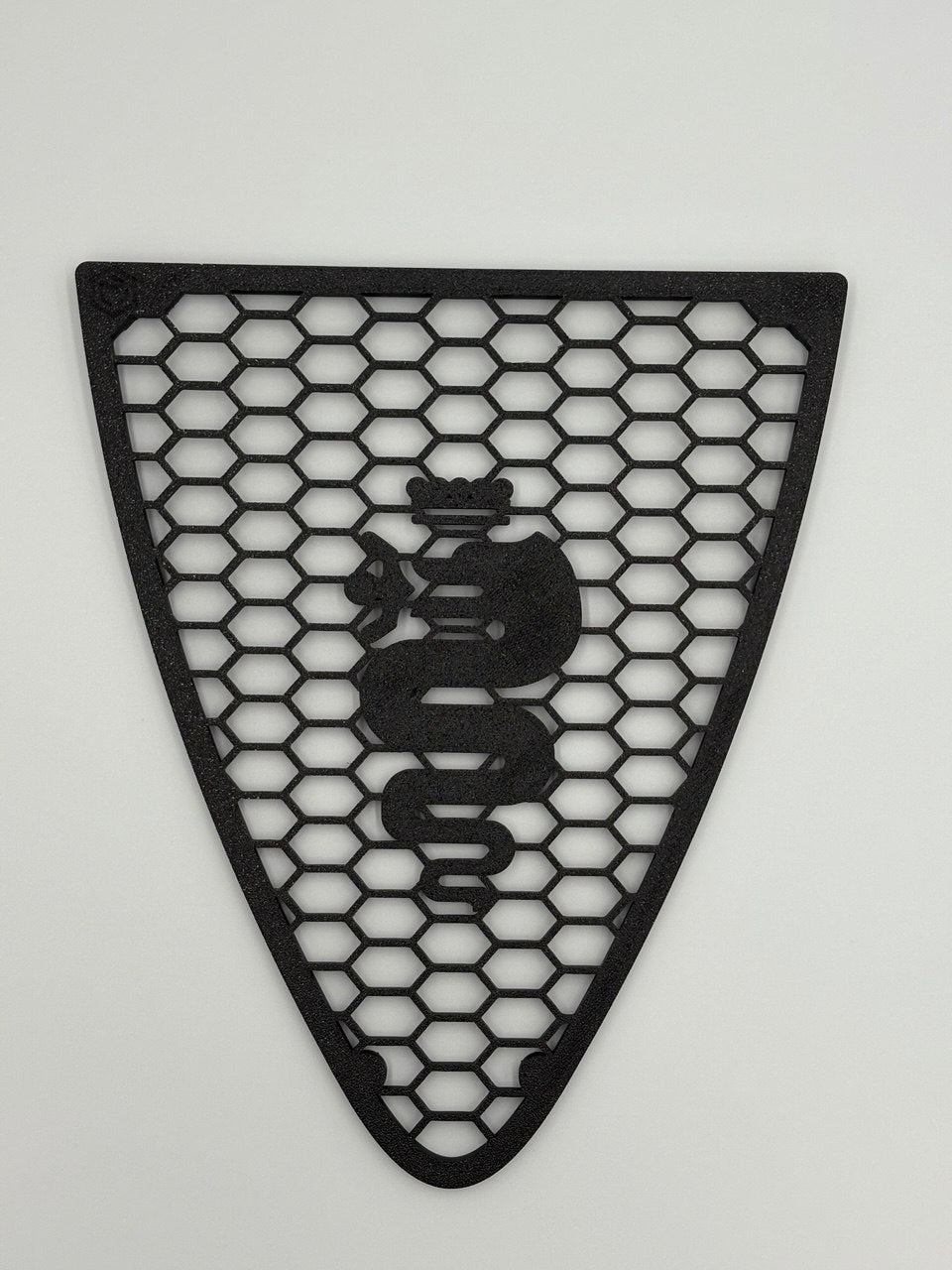 Griglia Anteriore A Nido D'Ape Per Alfa Romeo 147 2ª Serie (2004-2011) con biscione