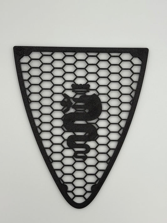 Griglia Anteriore A Nido D'Ape Per Alfa Romeo 147 2ª Serie (2004-2011) con biscione