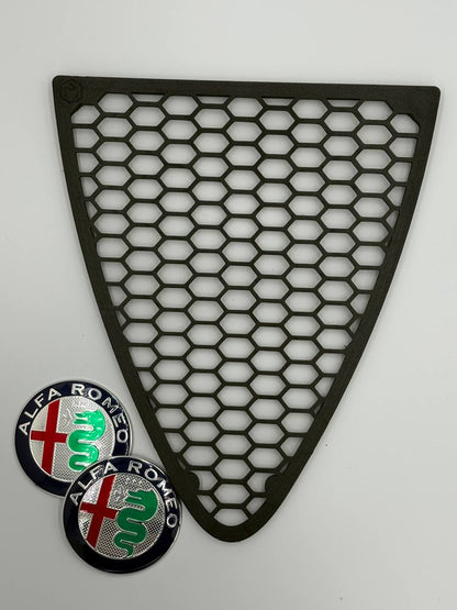 Griglia Anteriore A Nido D'Ape Per Alfa Romeo 147 2ª Serie (2004-2011) Scudo