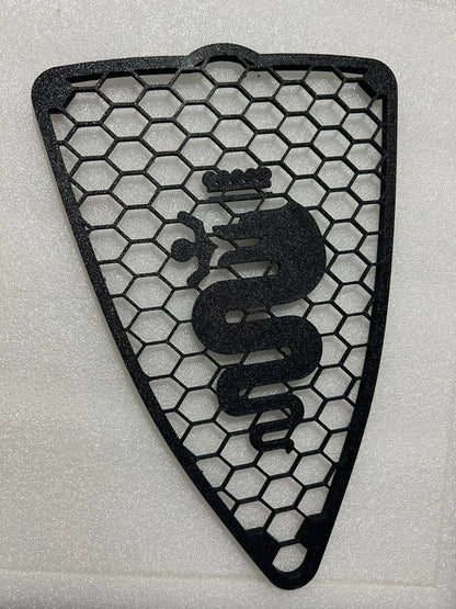 Griglia A Nido D'Ape Alfa Romeo Mito 2008-2015 Con Biscione