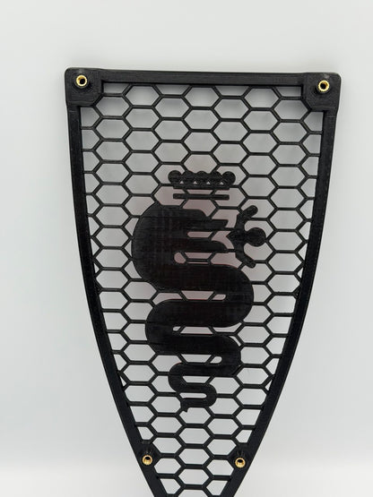 Griglia Anteriore A Nido D'Ape Per Alfa Romeo 147 1ª Serie con biscione