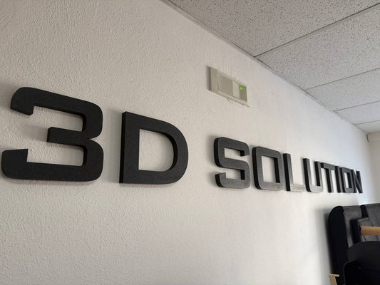 Lettere 3D Personalizzate per Insegne e Pareti - Scritte su Misura in Rilievo (5-20cm) con Biadesivo - Nomi e Loghi Aziendali Arredo Casa e Ufficio